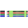 Schneider Line-Up Fineliner Pen Assorted 4 Pack Ultra-Smooth Tip 0.4mm 191094